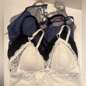 Lot of 4 Large Bralettes